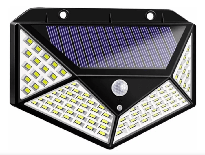 Solar Hareket Sensörlü Duvar Lambası 100 Led Bonvagon