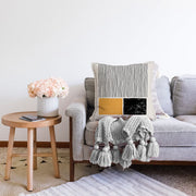 Soyut İlkel Desen Tasarımlı Dijital Baskılı Modern Raşel Kadife Yastık Kırlent Kılıfı Bonvagon