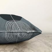 Soyut Tarzda Onedraw Çizimli Dijital Baskılı Dekoratif Raşel Kadife Yastık Kırlent Kılıfı Bonvagon