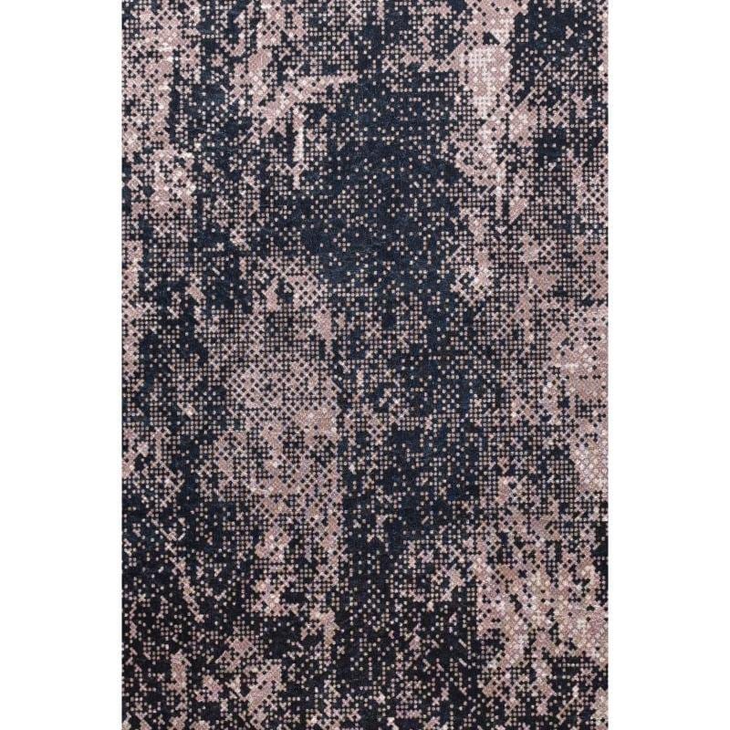 Stain Kahve Dijital Baskılı Halı, Kaymaz Taban, Yıkanabilir Bonvagon