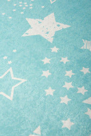 Stars Yıkanabilir Antibakteriyel Çocuk Halısı, Kaymaz Taban, Yıkanabilir Bonvagon