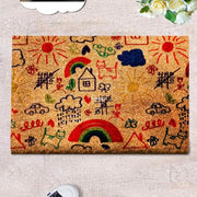 Stickman Pingis Doğal Koko Hindistan Cevizi Kapı Önü Paspas 60x40cm Bonvagon