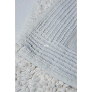 Stone %100 Pamuklu 2li Set Banyo Halısı Ekru, Kaymaz Taban, Yıkanabilir Bonvagon