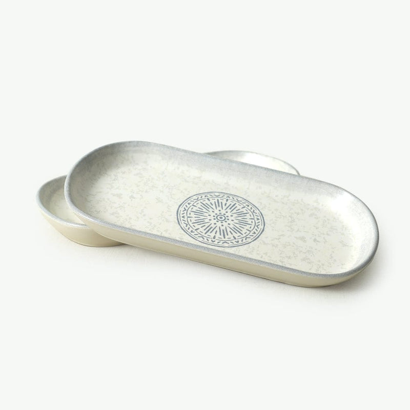 Stone Noyan Kayık Tabak 28cm 2 Adet 21427 Bonvagon