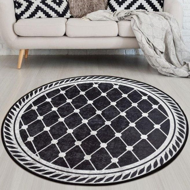 Storm Dijital Baskılı Halı, Kaymaz Taban, Yıkanabilir Bonvagon