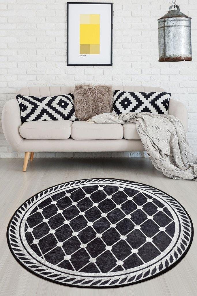 Storm Dijital Baskılı Halı, Kaymaz Taban, Yıkanabilir Bonvagon