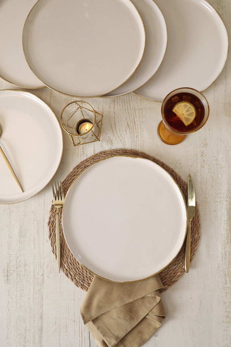 Straw Nordıc Servis Tabağı 28 cm 6 Adet Bonvagon