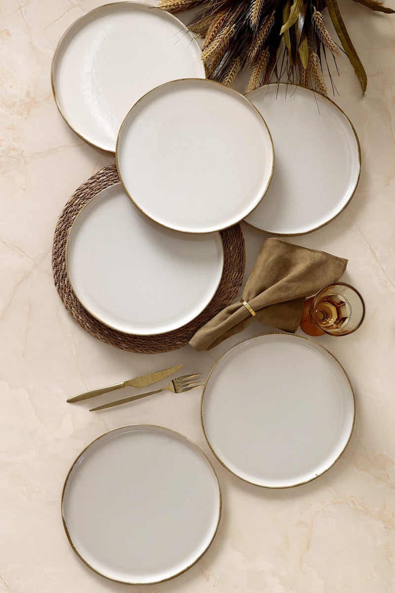 Straw Nordıc Servis Tabağı 28 cm 6 Adet Bonvagon