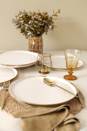 Straw Nordıc Servis Tabağı 28 cm 6 Adet Bonvagon