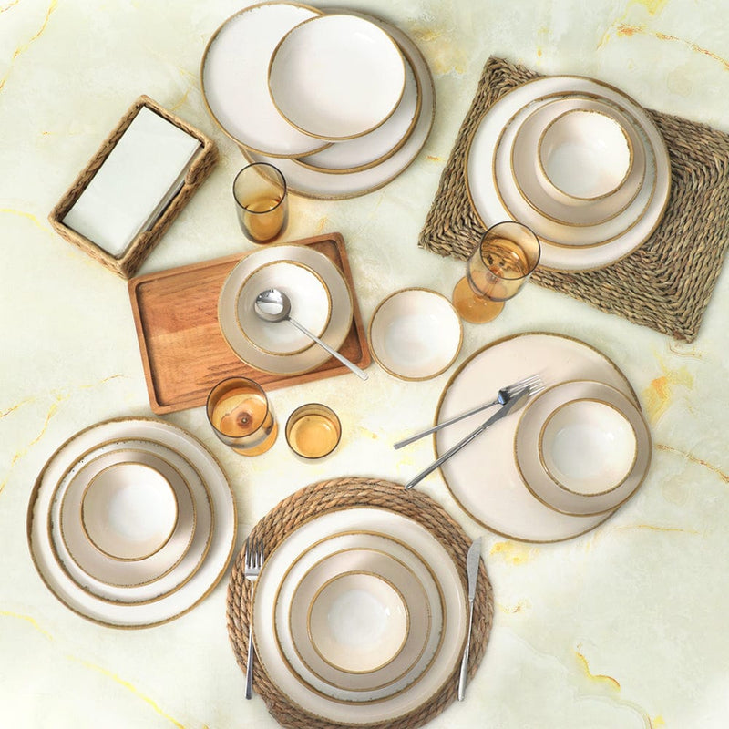 Straw Nordic Yemek Takımı 24 Parça 6 Kişilik Bonvagon