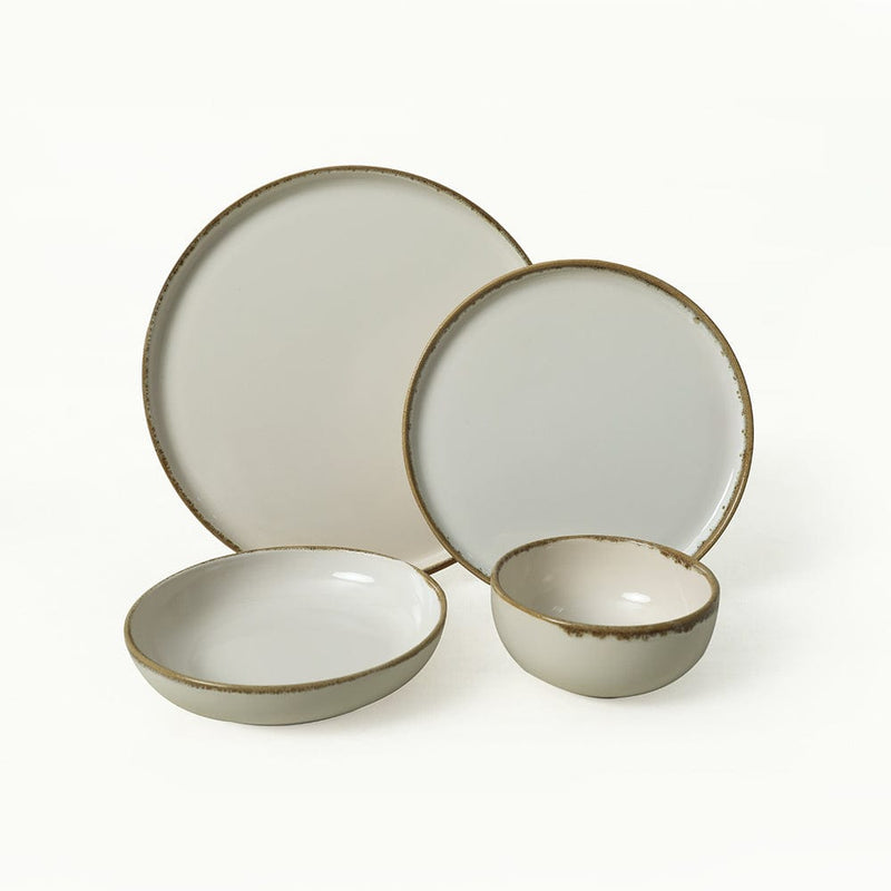 Straw Nordic Yemek Takımı 24 Parça 6 Kişilik Bonvagon