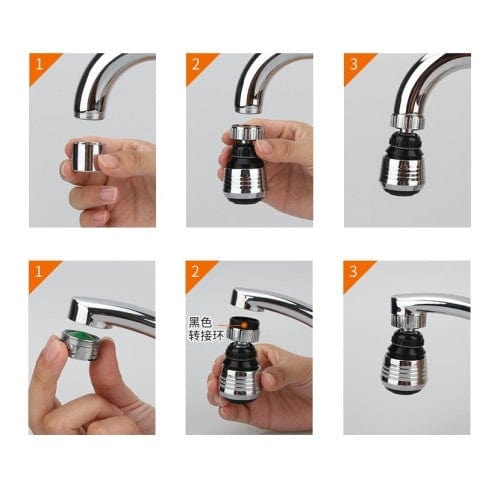 Su Tasarruflu 2 Modlu Musluk Başlığı Kısa Bonvagon