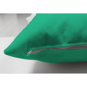 Süet Kumaştan Çift Taraflı Açık Yeşil Yastık Kırlent Kılıfı 43x43cm Bonvagon