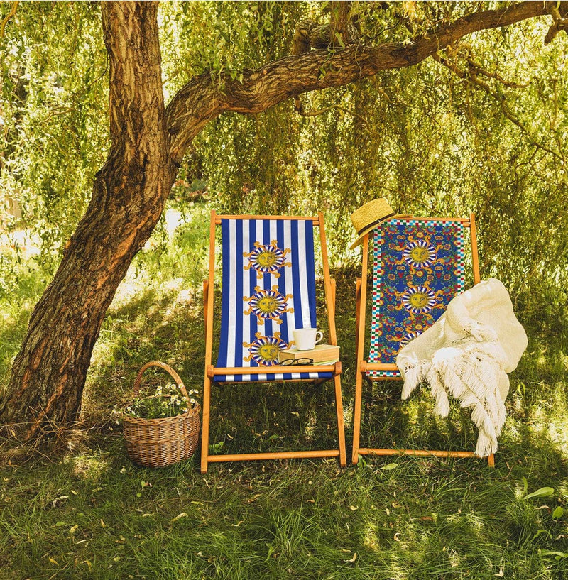 Sunny Katlanabilir Şezlong Katlanır Ahşap Lounge Chair