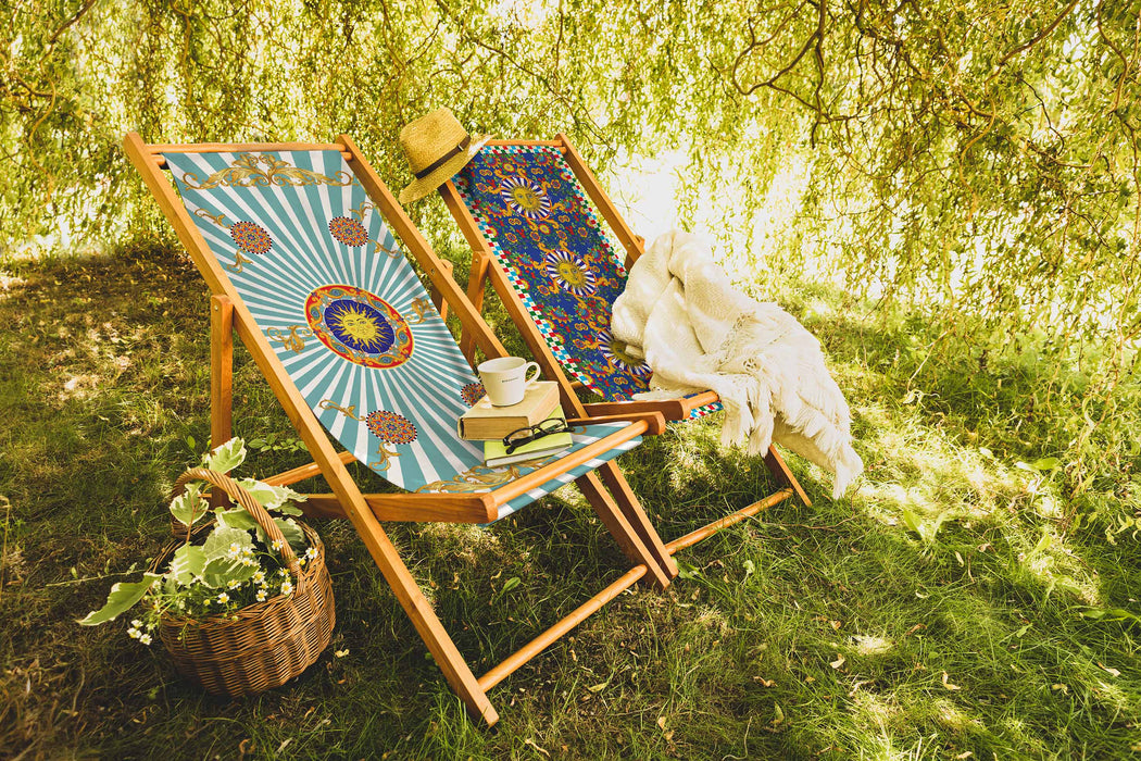Sunny Katlanabilir Şezlong Katlanır Ahşap Lounge Chair Bonvagon