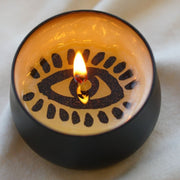 Sürpriz Mesajlı El Yapımı Mum "Göz" Lavanta Kokulu Bonvagon