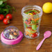Take&Go Kapaklı Kaşıklı Pratik Taşınabilir Meyveli Yoğurt Kabı Bonvagon