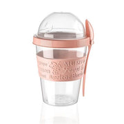 Take&Go Kapaklı Kaşıklı Pratik Taşınabilir Meyveli Yoğurt Kabı Bonvagon