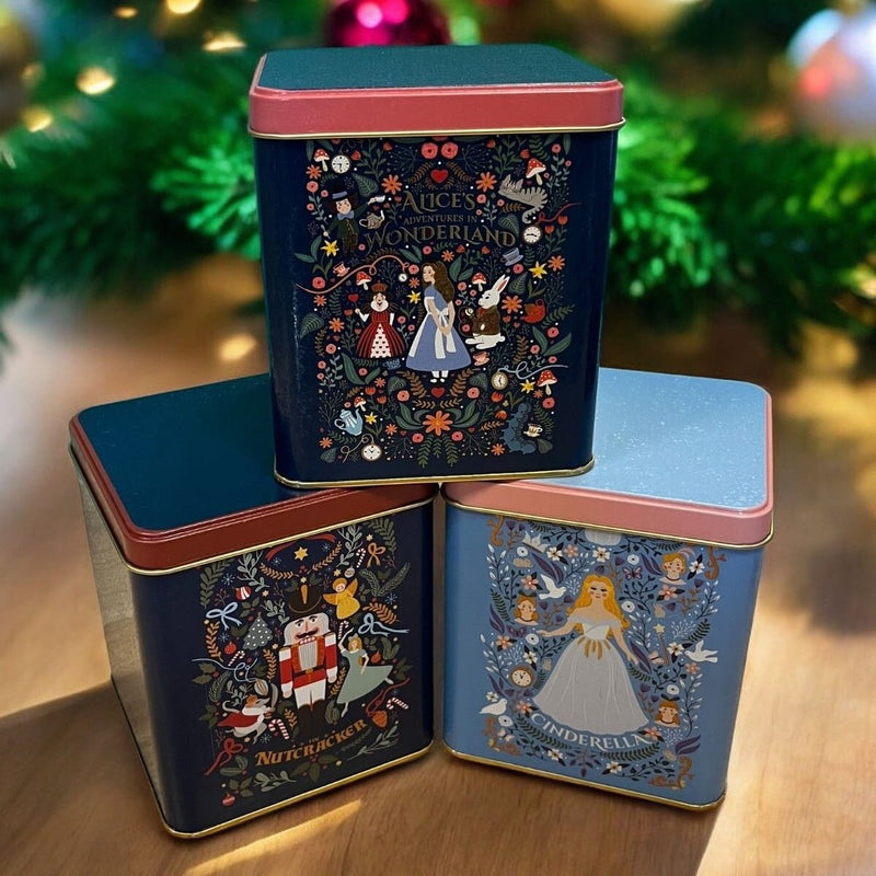 Tales Kare Metal Kutu 3 Lü Set 12x12cm