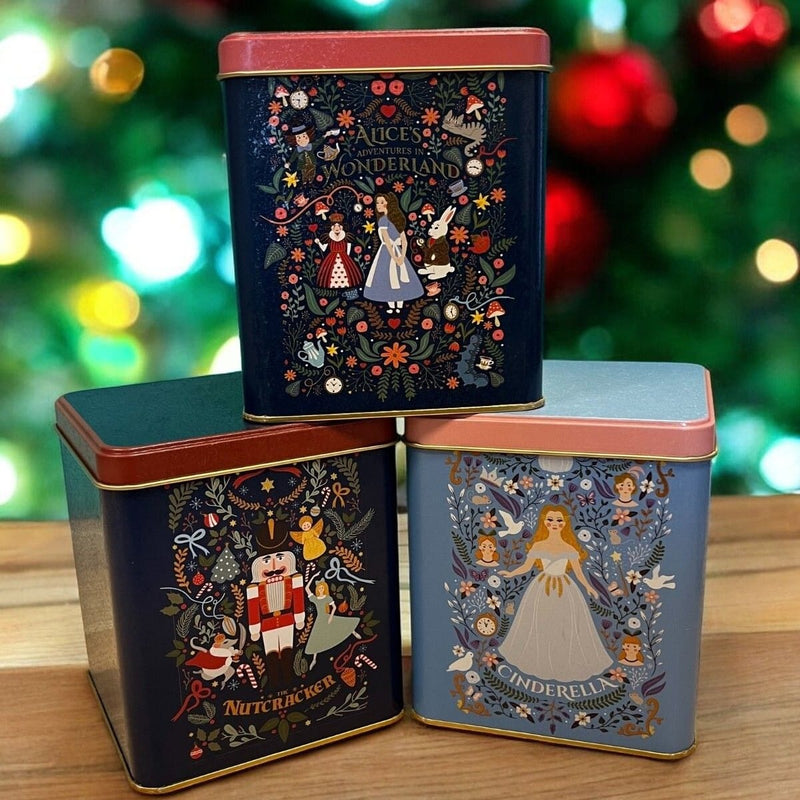 Tales Kare Metal Kutu 3 Lü Set 12x12cm