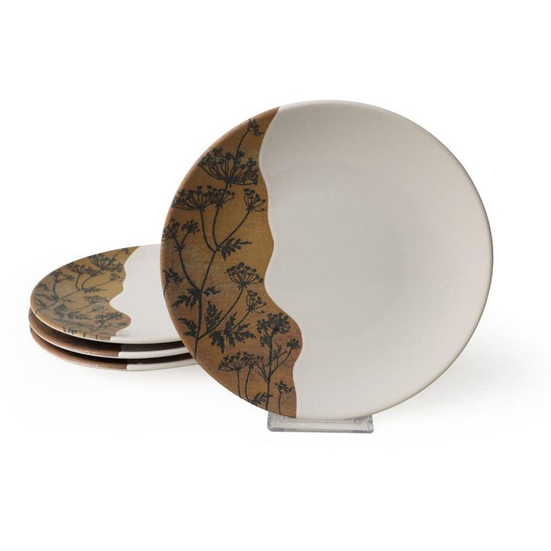 Terra Leaf Ege Pasta Tabağı 20 Cm 4 Adet 22878-79 Bonvagon