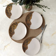 Terra Leaf Ege Pasta Tabağı 20cm 4 Adet