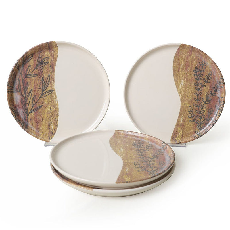 Terra Leaf Nordıc Pasta Tabağı 22 Cm 4 Adet / 22969-70 Bonvagon