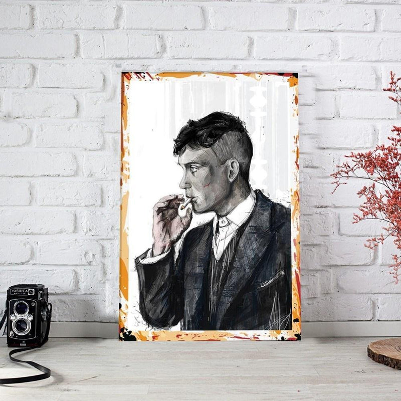 The Peaky Blinders Ahşap Poster 30x40cm Bonvagon