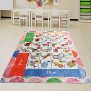 Tiere Çocuk Halısı, Kaymaz Taban, Yıkanabilir Bonvagon