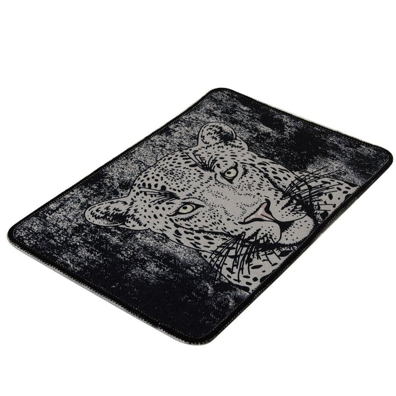 Tiger Dijital Baskılı 40x60cm Banyo Halısı, Kaymaz Taban, Yıkanabilir Bonvagon