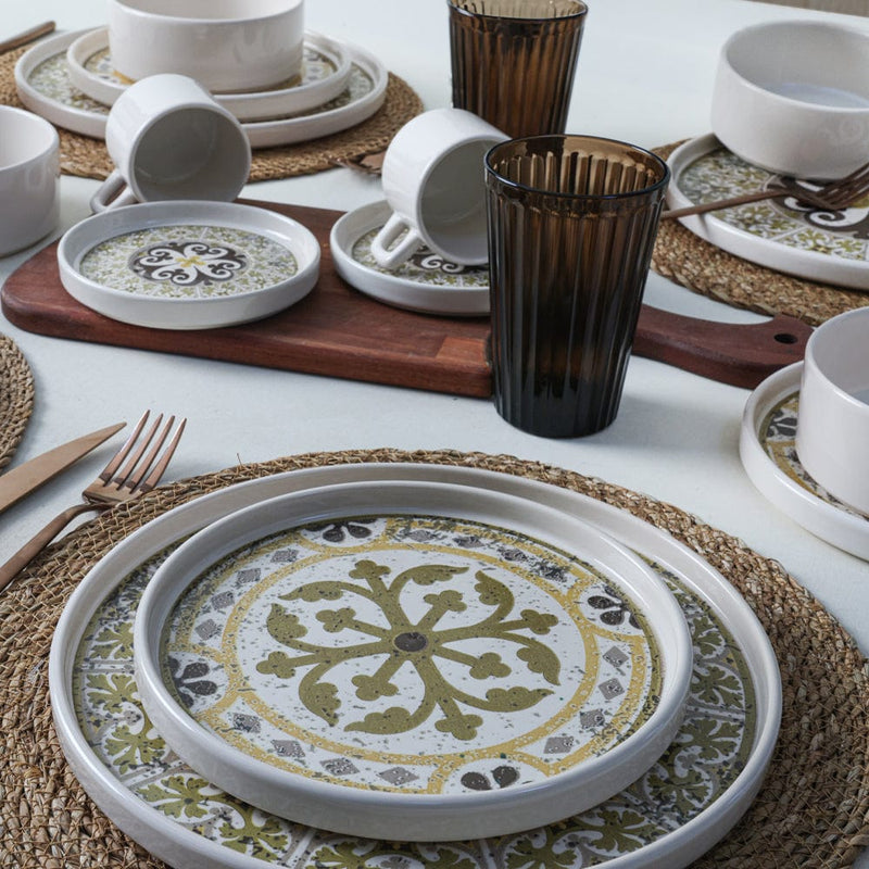 Timeless Brown Stackable Yemek / Kahvaltı Takımı 20 Parça 4 Kişilik