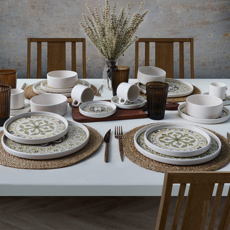 Timeless Brown Stackable Yemek / Kahvaltı Takımı 20 Parça 4 Kişilik