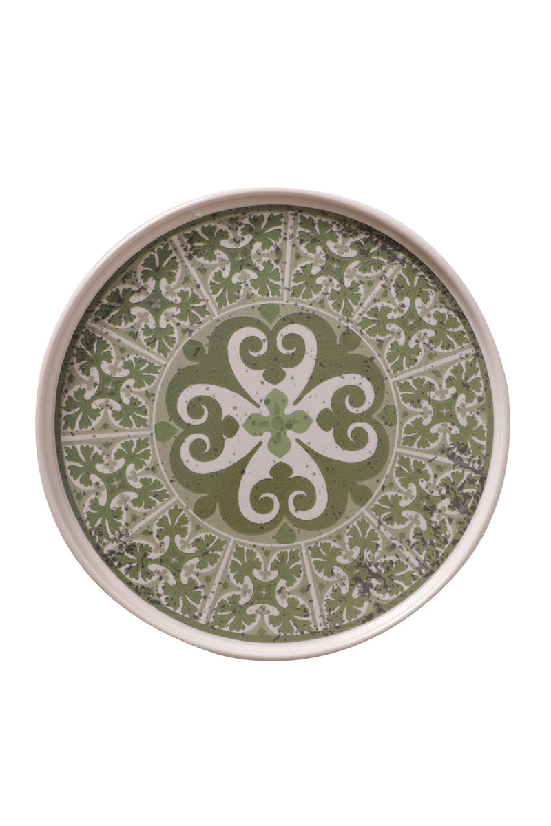 Timeless Green Stackable Servis Tabağı Seti 27 Cm