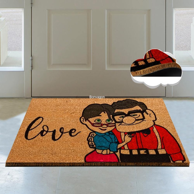 Together Doğal Koko Hindistan Cevizi Kapı Önü Paspas 60x40cm Bonvagon