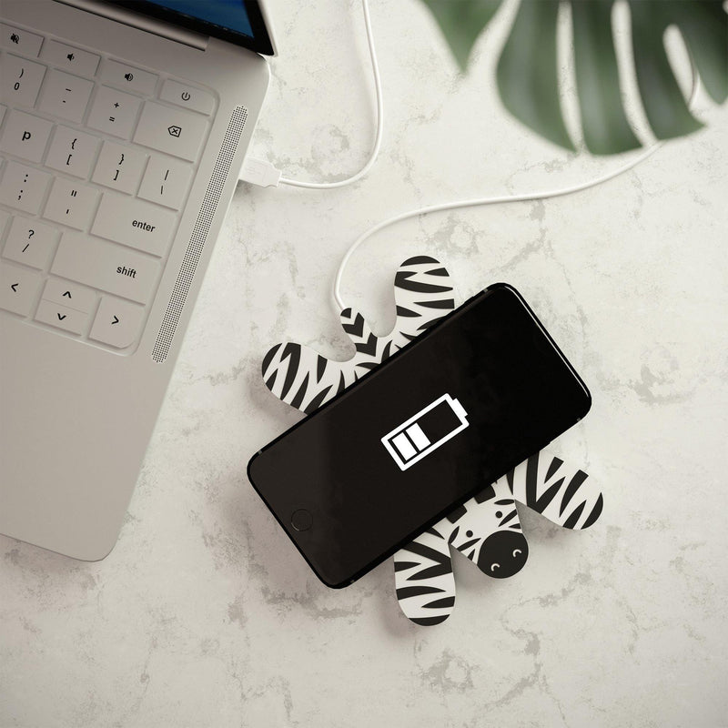 Tony The Zebra Wireless Charger Kablosuz Şarj Cihazı (Orijinal Ürün) Bonvagon