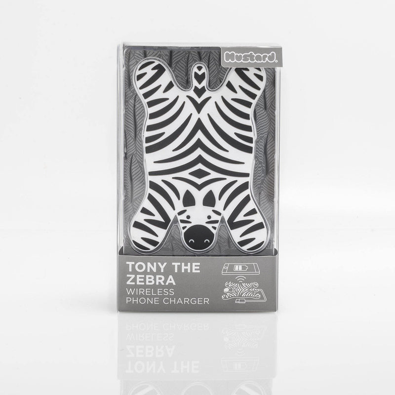 Tony The Zebra Wireless Charger Kablosuz Şarj Cihazı (Orijinal Ürün) Bonvagon