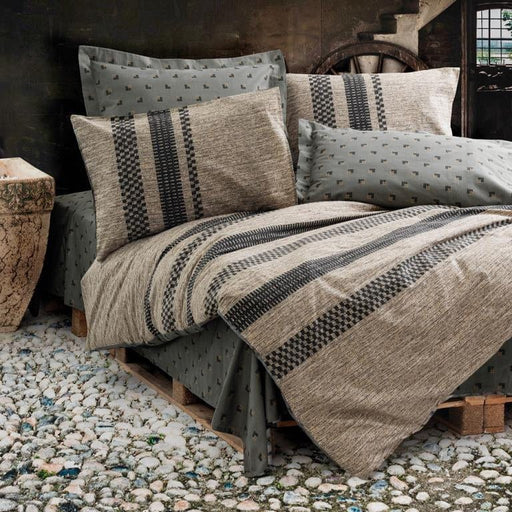 Toprak Arlo Kahve Tek Kişilik Nevresim Takımı Bonvagon