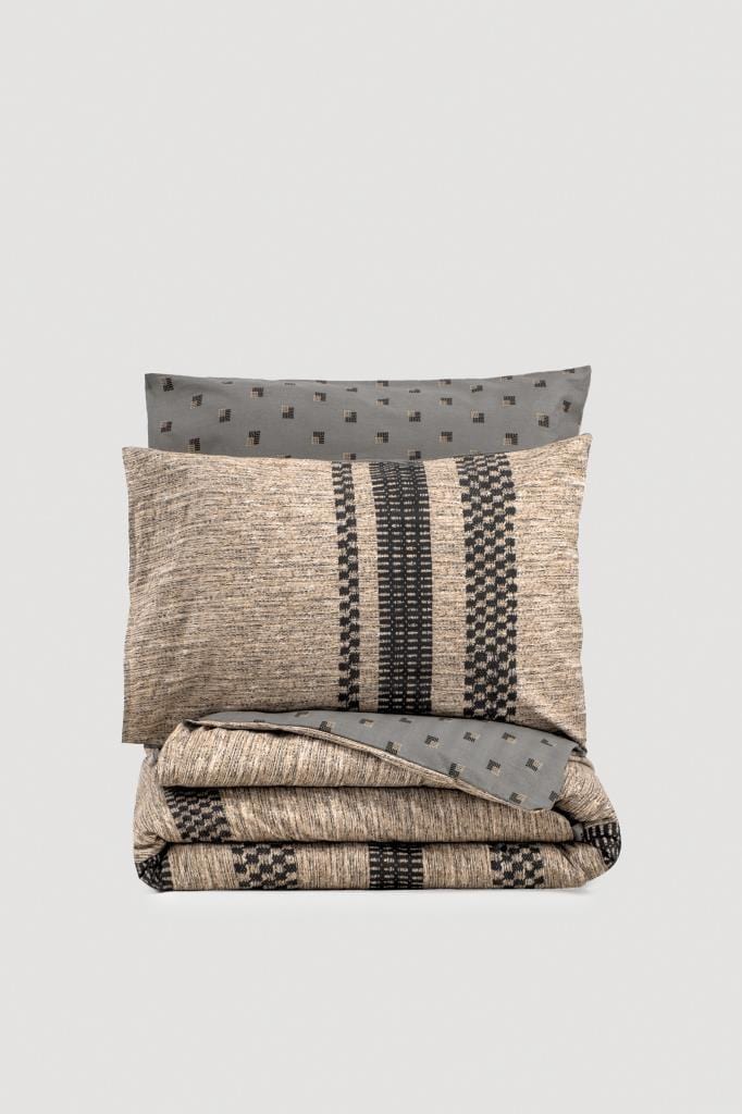 Toprak Arlo Kahve Tek Kişilik Nevresim Takımı Bonvagon