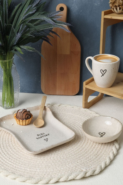 Tost Kahvaltı Takımı 3 Parça Seti Bonvagon