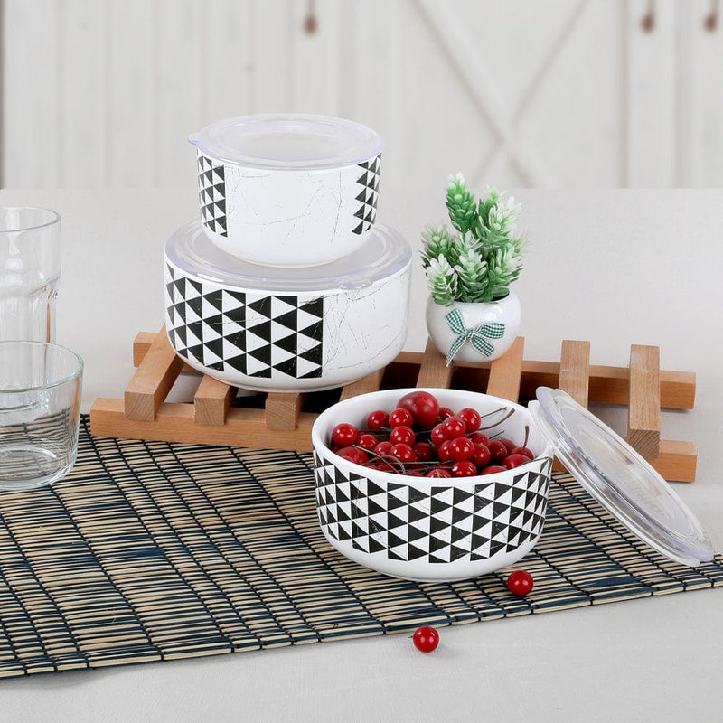 Trigon Saklama Kabı 12/14/16cm 3 Parça Bonvagon