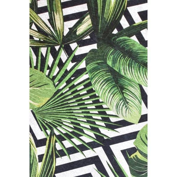 Tropic Dijital Baskılı Halı, Kaymaz Taban, Yıkanabilir Bonvagon