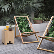 Tropic Katlanabilir Şezlong Katlanır Ahşap Lounge Chair Bonvagon