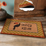 Tropical Green  Doğal Koko Hindistan Cevizi  Kapı Önü Paspas 60x40cm