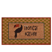 Tropical Green Doğal Koko Hindistan Cevizi Kapı Önü Paspas 60x40cm Bonvagon