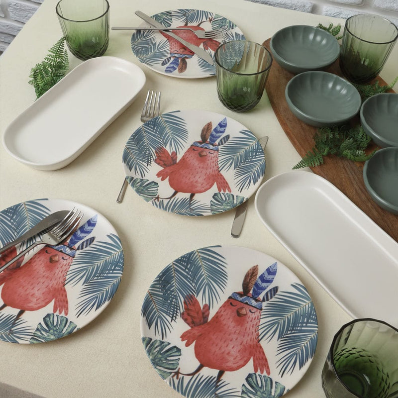 Tropik Baykuş Kahvaltı Takımı 10 Parça 4 kişilik Bonvagon