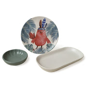 Tropik Baykuş Kahvaltı Takımı 10 Parça 4 kişilik Bonvagon