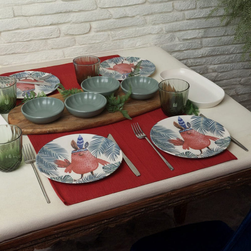 Tropik Baykuş Kahvaltı Takımı 10 Parça 4 kişilik Bonvagon