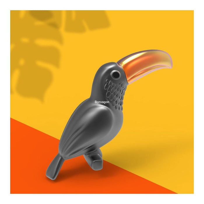 Tukan Kuşu Anahtarlık Çelik Halkalı Metalmorphose Bonvagon