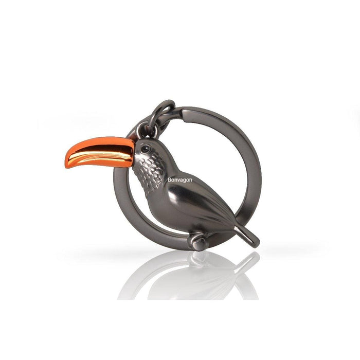 Tukan Kuşu Anahtarlık Çelik Halkalı Metalmorphose Bonvagon