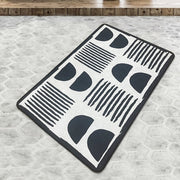 Tundra Dijital Banyo Halısı, Kaymaz Taban, Yıkanabilir Bonvagon